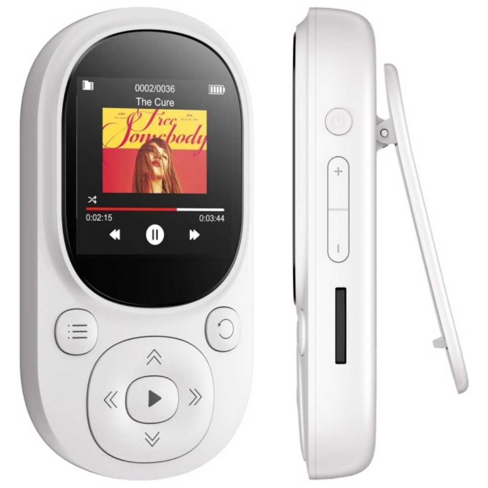 Audio Music Kids - 32/64GB Clip-MP3-Player mit Bluetooth 5.3, MECHEN
