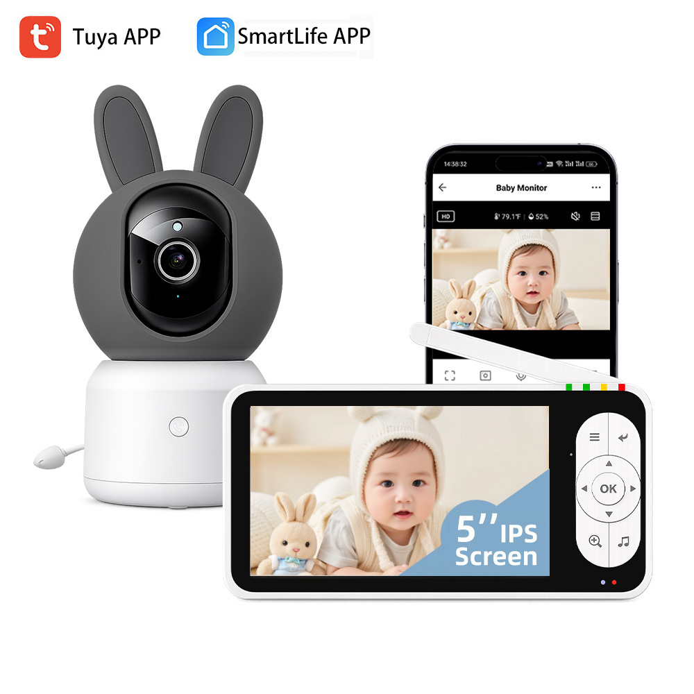 Audio Detect Music - 5-Zoll 1080P Bildschirm Tuya Smart WiFi
