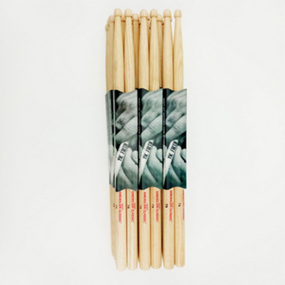 Drum Stick 5A - 1 Paar Walnuss-Drumsticks, 5 A/7 A,