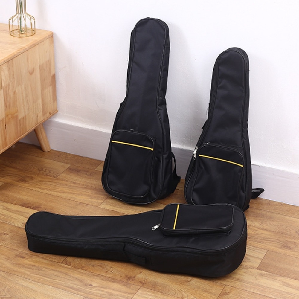 Guitar Strap Padded - 21/23/26 Zoll Ukulele-Rucksack mit doppelten Schultergurten,