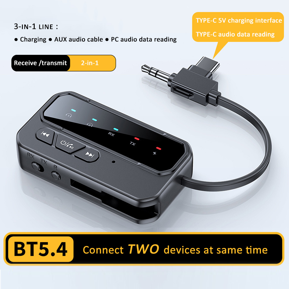 Audio Music News - Neuigkeiten 2-in-1 Bluetooth 5.4 Audio Receiver