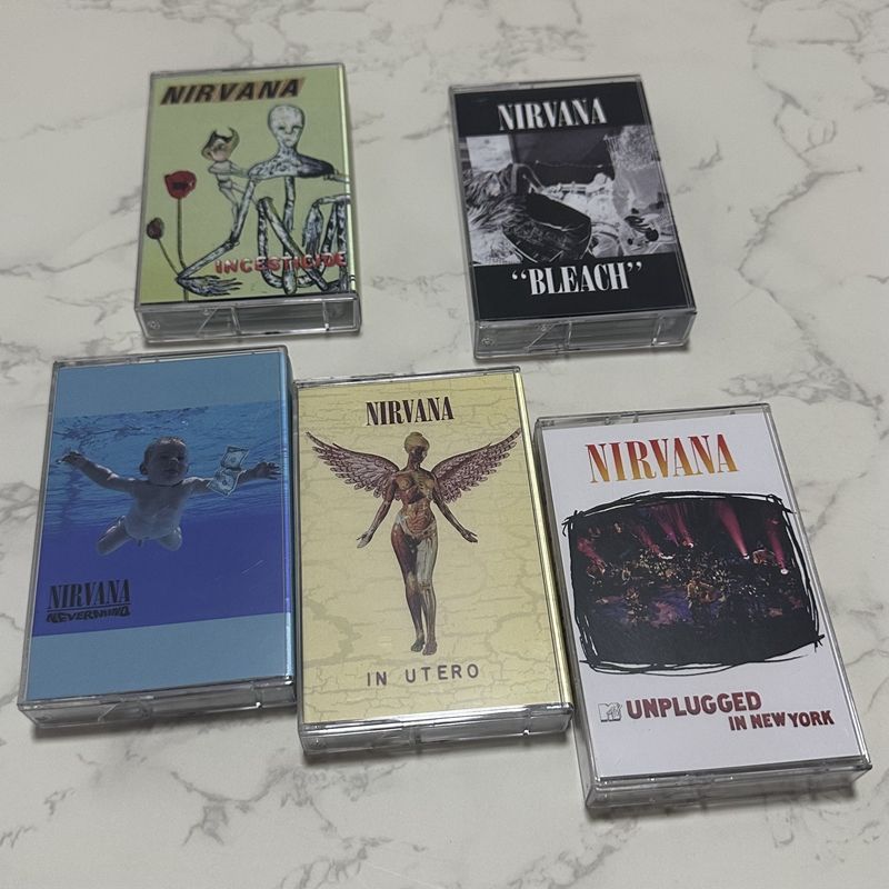Audio Music For - Westliche Rockmusik-Kassette Ungeöffnet mit Liedtextbuch Retro