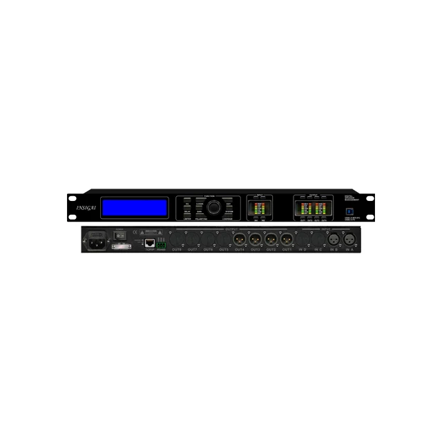 Audio Music Hall - Digitaler Audioprozessor, 2 Eingänge und 4