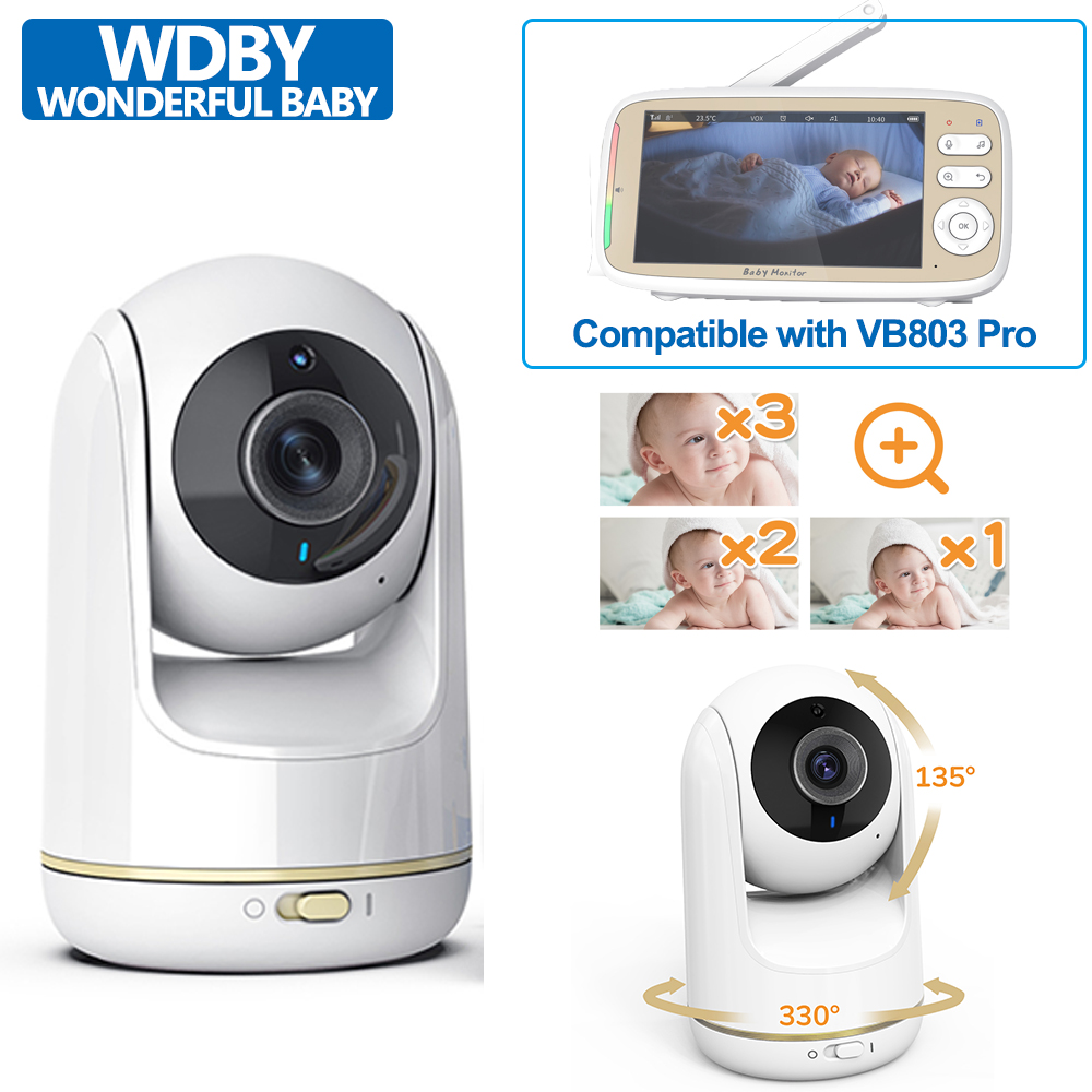 Audio And Music Separate - Separate Kamera für VB803 Pro Video-Babyphone,