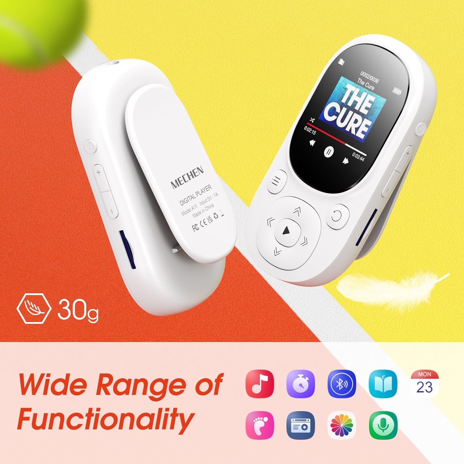 32/64GB Clip-MP3-Player mit Bl – Audio Music Kids Bewertung und Preis