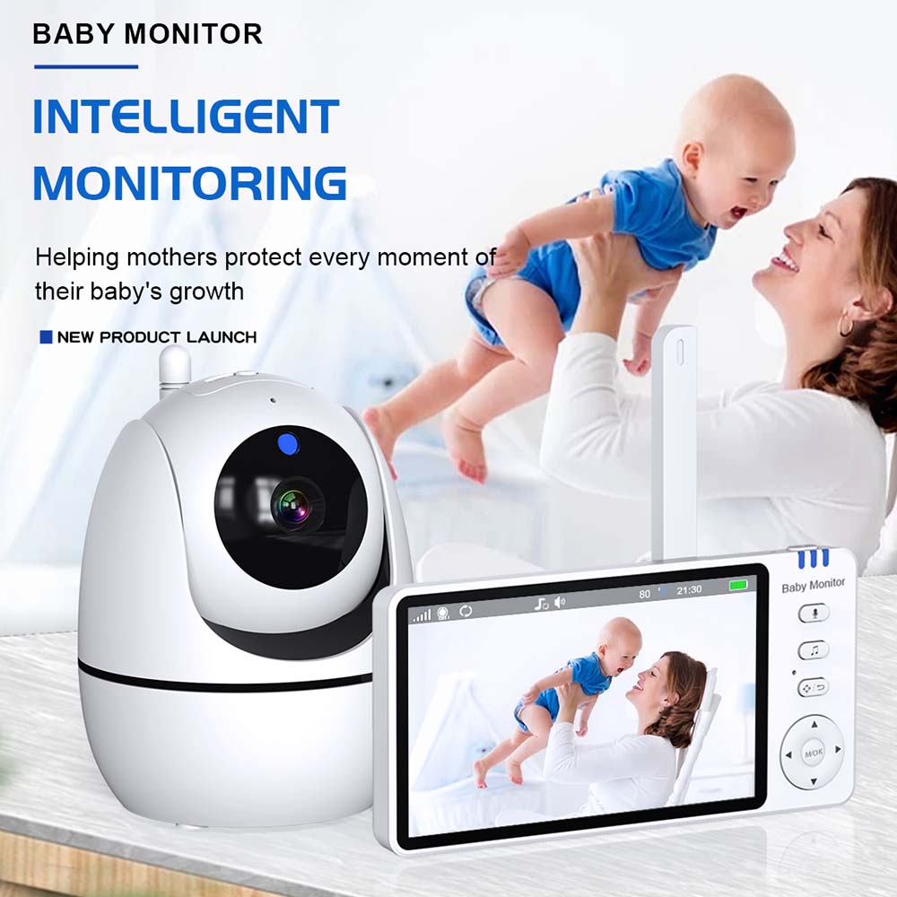 5-Zoll-Video-Babyphone, drahtl – Audio Music Kids Bewertung und Preis