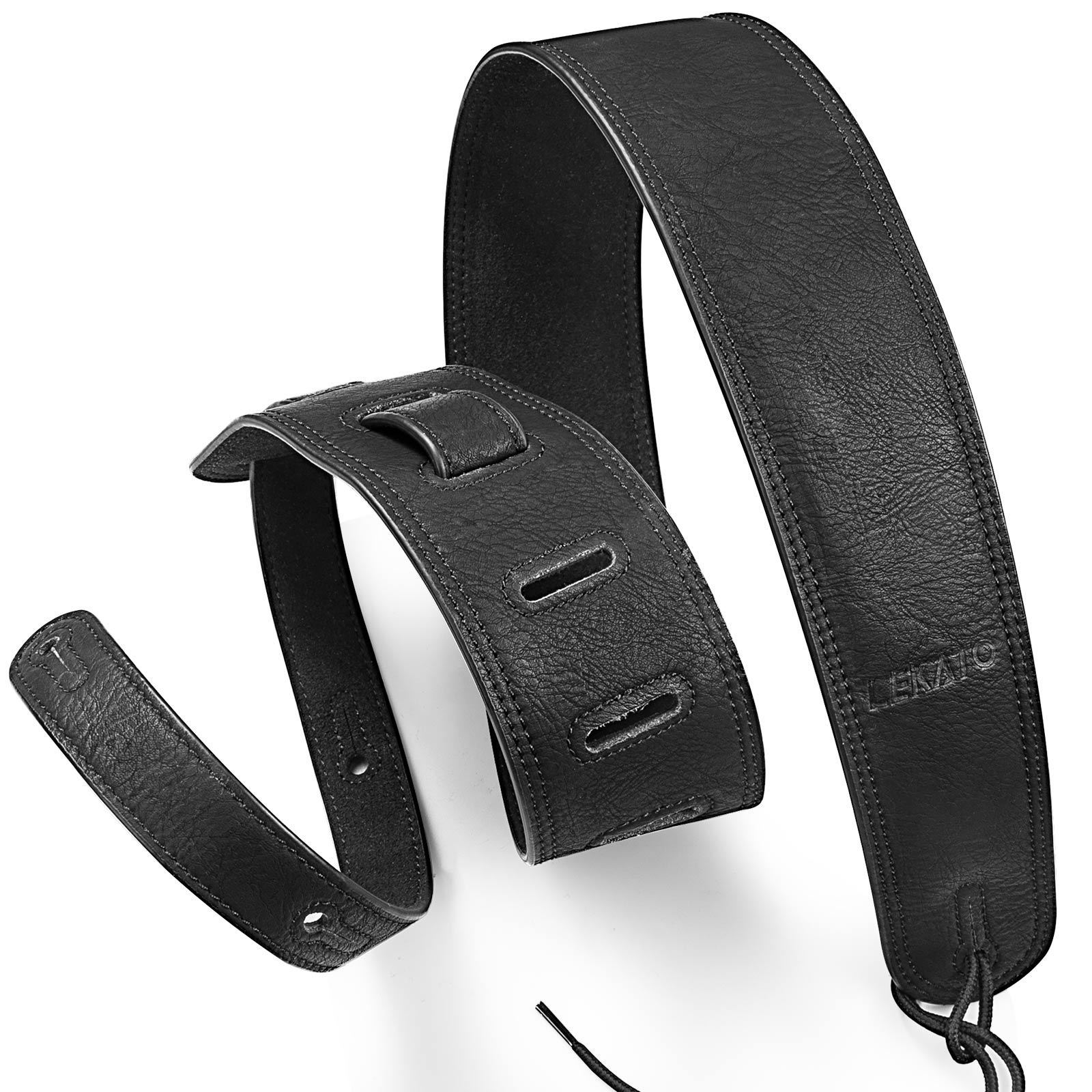 Lekato Artisan Leder-Bassgurt, – Guitar Strap Padded Bewertung und Preis