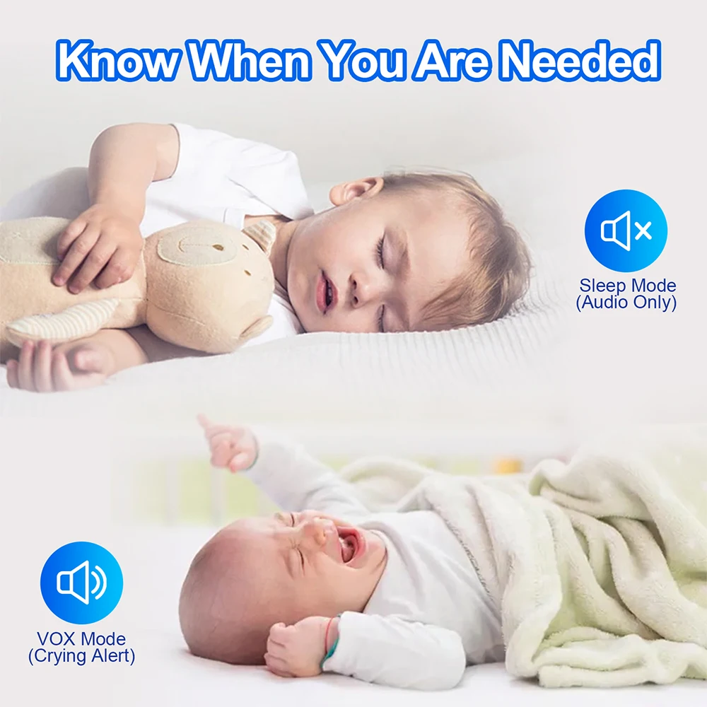 7,0'' Video Baby Monitor 720P  – Audio Music Kids Bewertung und Preis