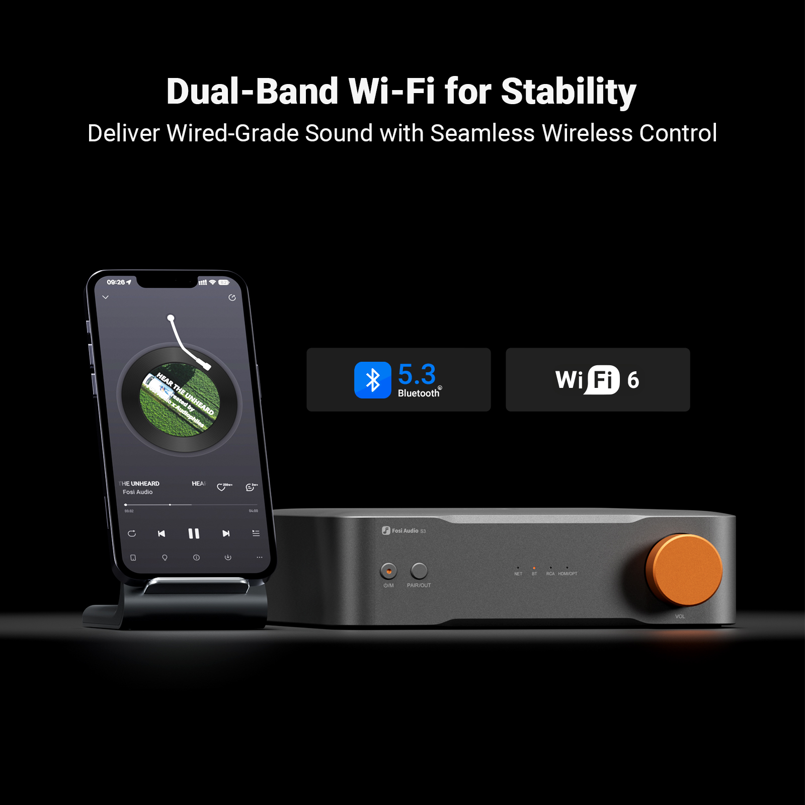 Fosi Audio Hi-Res Musik-Stream – Audio Without Music Bewertung und Preis