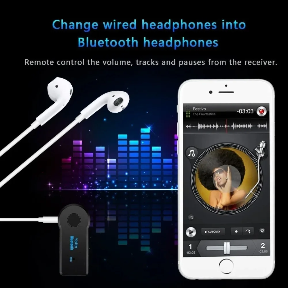 Bluetooth 4.2 AUX Audio Stereo – Audio Without Music Bewertung und Preis