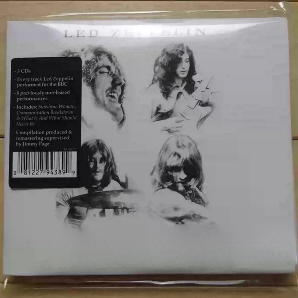3 Discs Klassisches Hard-Rock- – Audio Music Live Bewertung und Preis
