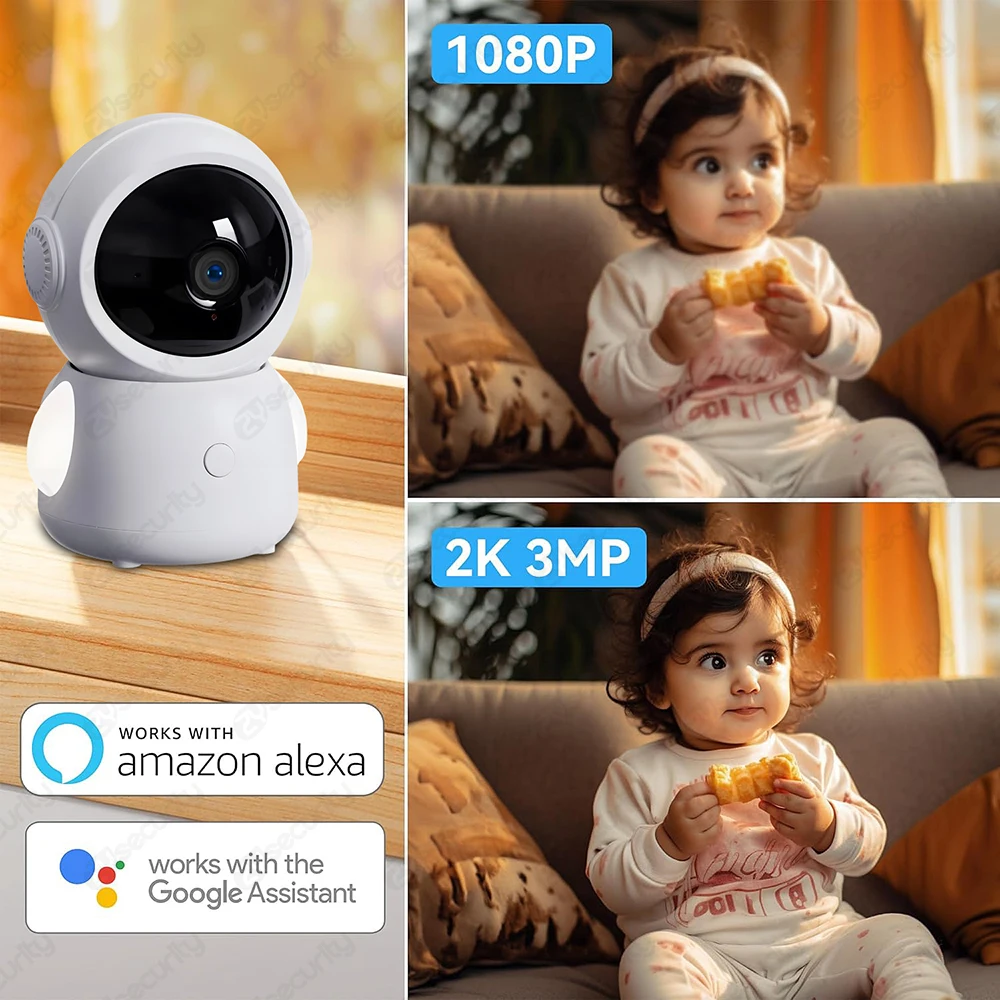 2K WiFi-Babyphone mit Bildschi – Audio Detect Music Bewertung und Preis