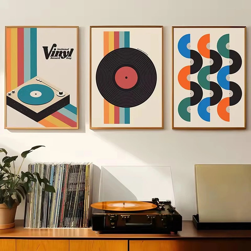 Mid-Century Vinyl-Schallplatte – Audio Music Live Bewertung und Preis