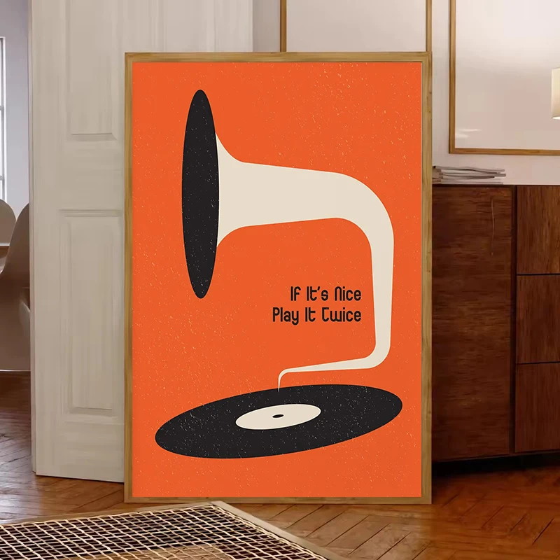 Mid-Century Vinyl-Schallplatte – Audio Music Live Bewertung und Preis