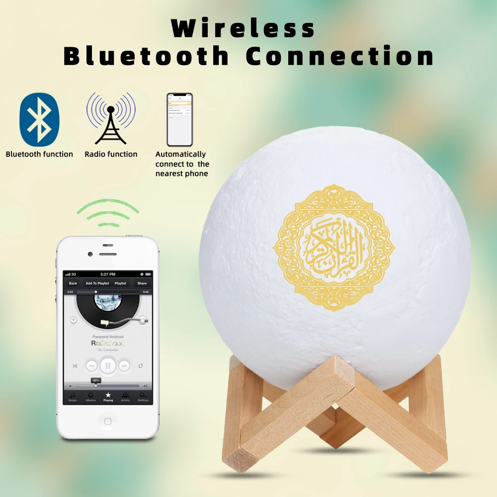 Kabelloser Bluetooth-Lautsprec – Audio Music Islamic Bewertung und Preis