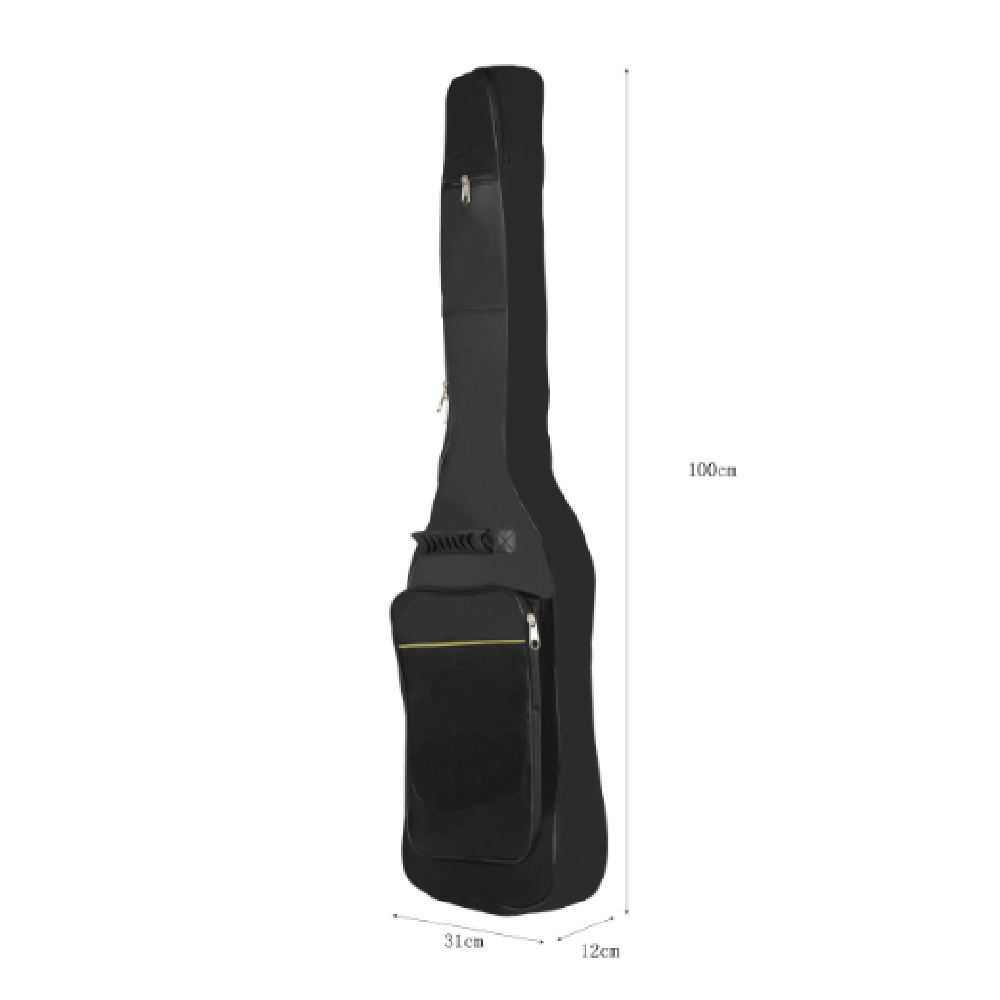 Schwarze Gigbag für E-Gitarre, – Guitar Strap Padded Bewertung und Preis