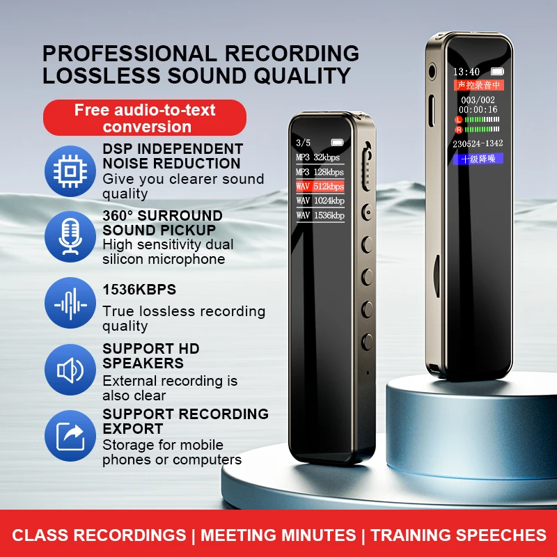Digitaler Sprachrekorder 32GB/ – Audio And Music Separate Bewertung und Preis