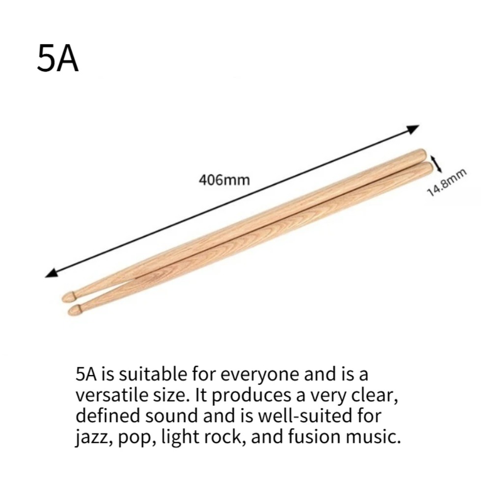 1 Paar Ahorn-Drumsticks 5A Wal – Drum Stick 5A Bewertung und Preis