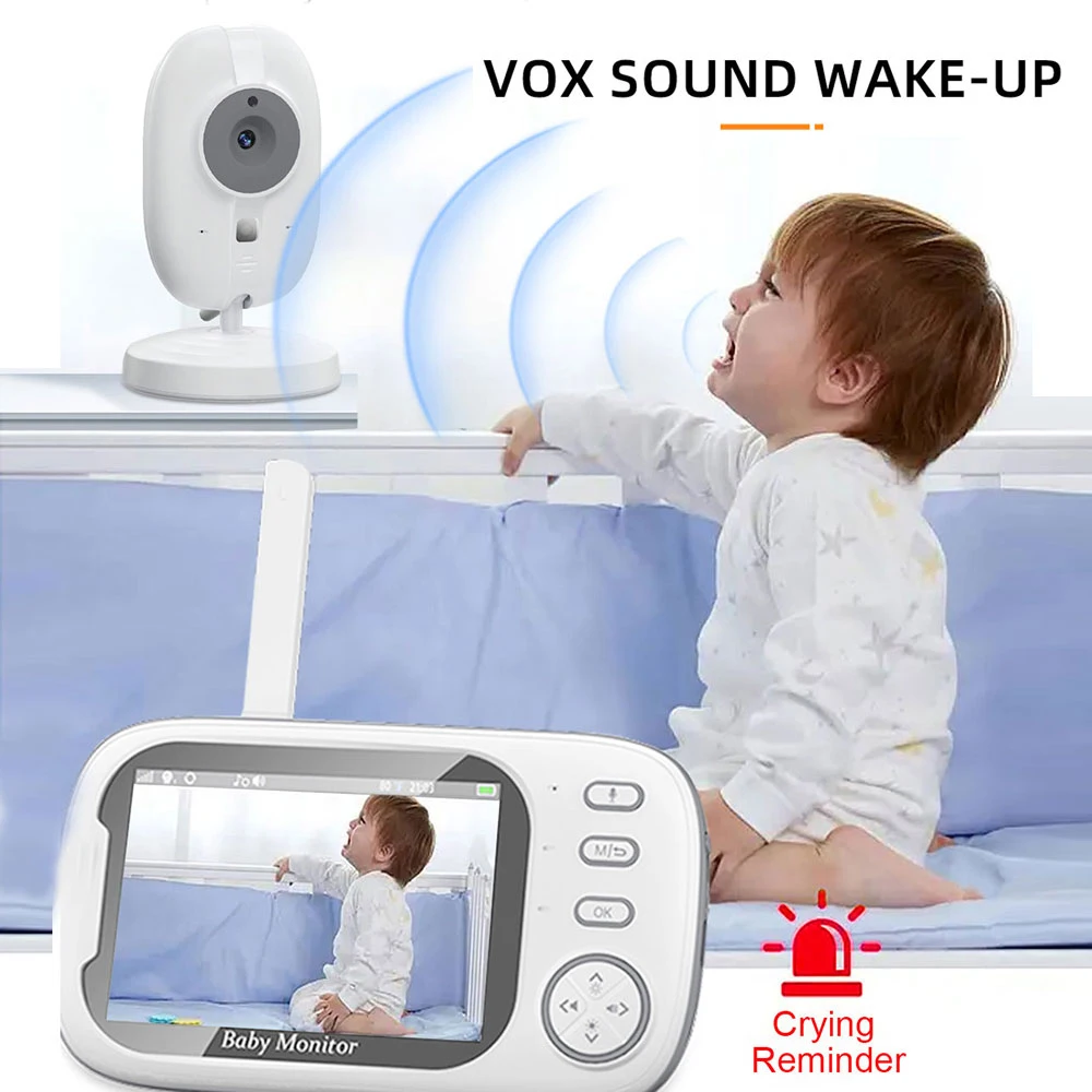 Babyüberwachungskamera, 3,5-Zo – Audio Detect Music Bewertung und Preis