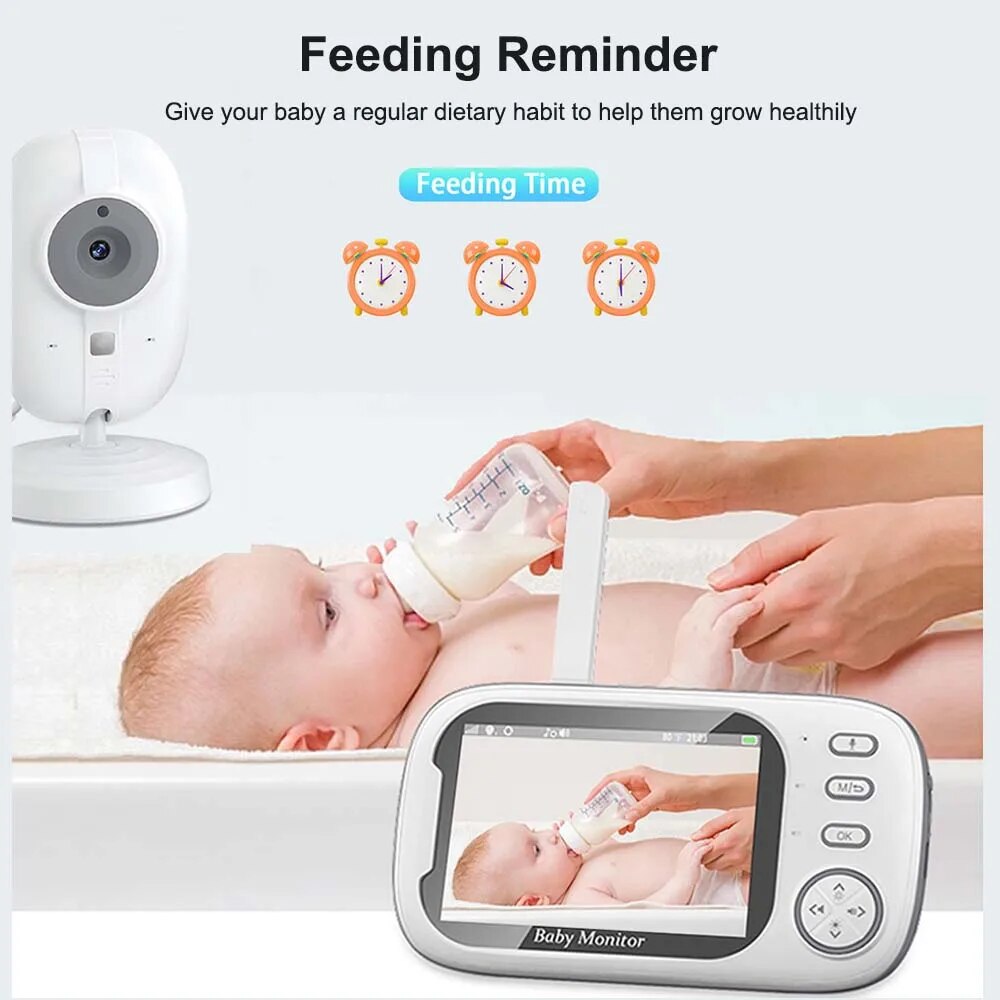 3,5'' Video Baby Monitor 2,4G  – Audio Music Kids Bewertung und Preis