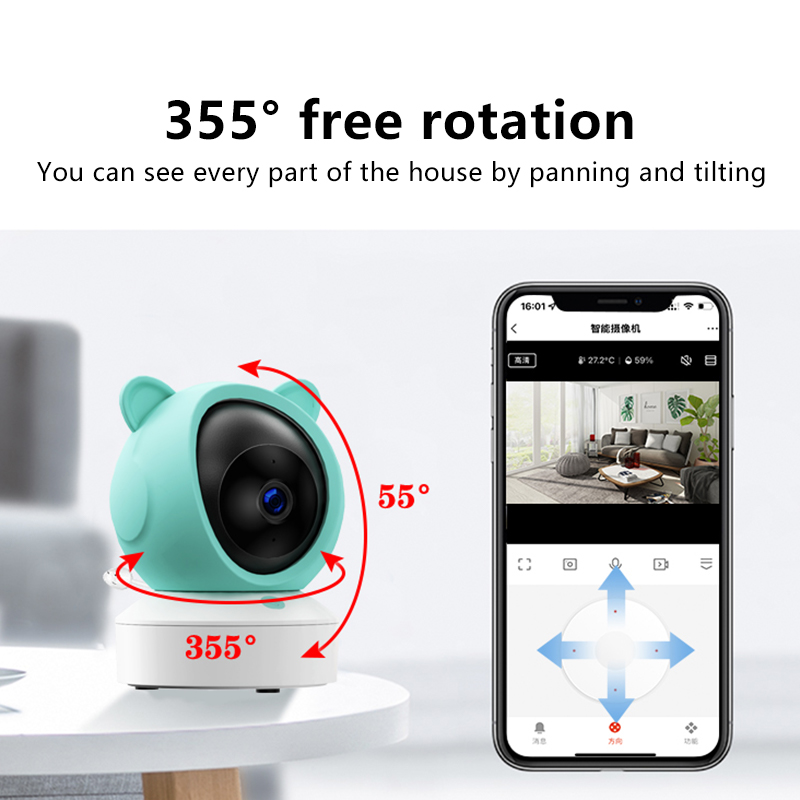 Danmini 1080P Babyphone Mobile – Audio Detect Music Bewertung und Preis