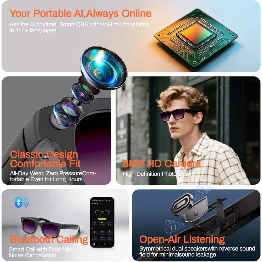KI-Übersetzung, Bluetooth-Anru – Audio Music For Bewertung und Preis