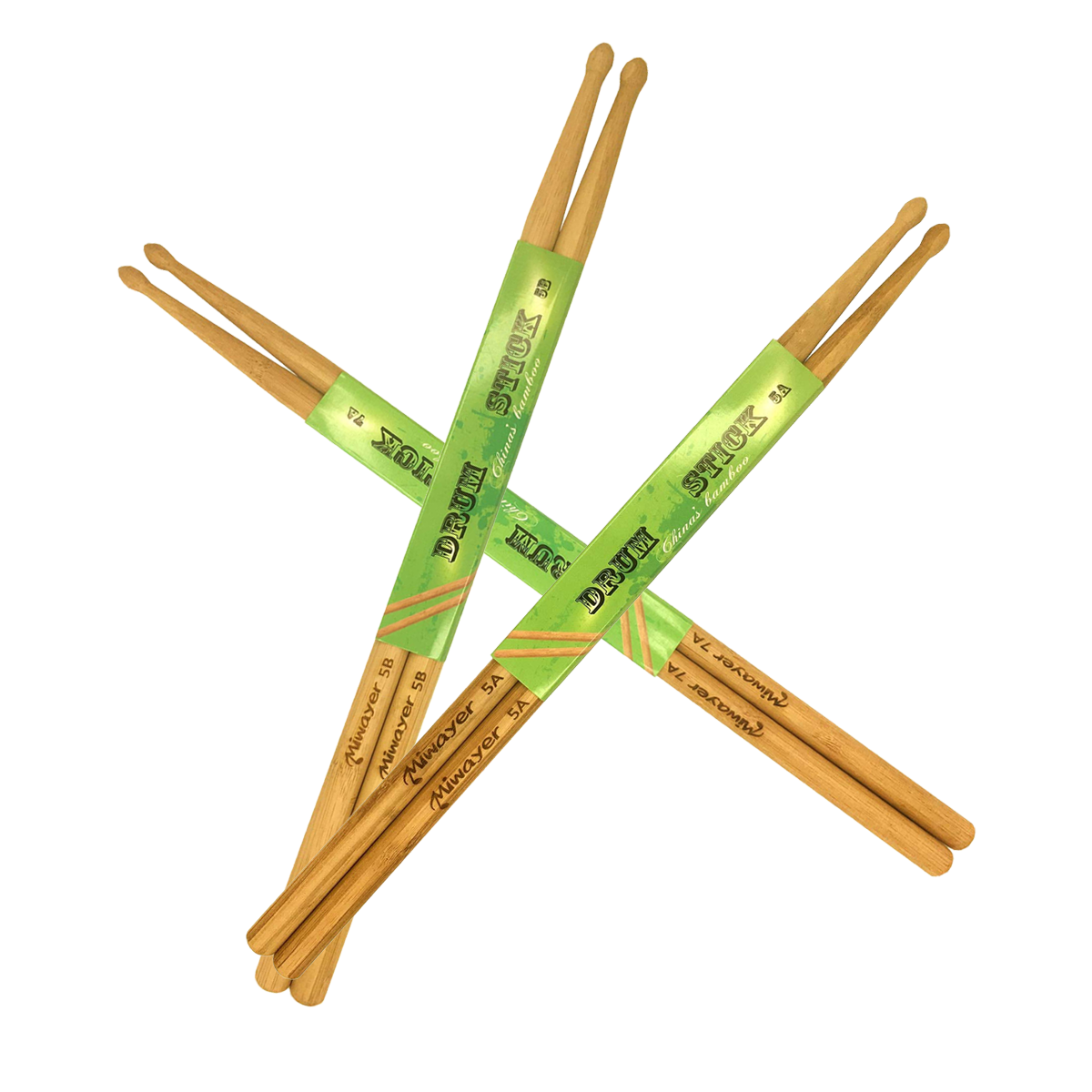 Miwayer 6 Zoll Bambus-Trommels – Drum Stick 5A Bewertung und Preis