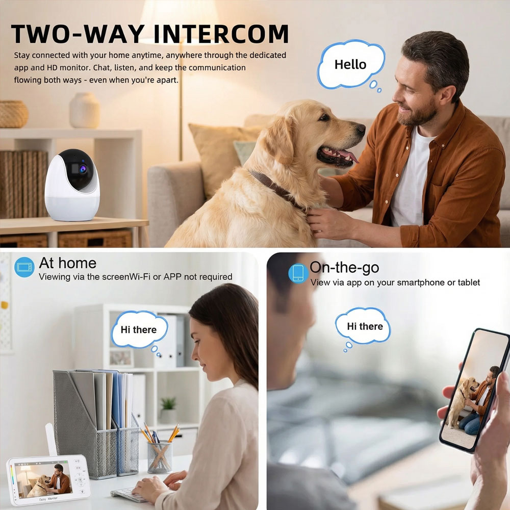 Intelligenter Babymonitor mit  – Audio Detect Music Bewertung und Preis