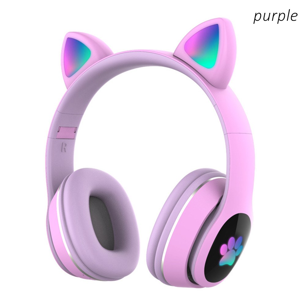Süße Katze LED Drahtlose Kopfh – Audio Music Kids Bewertung und Preis