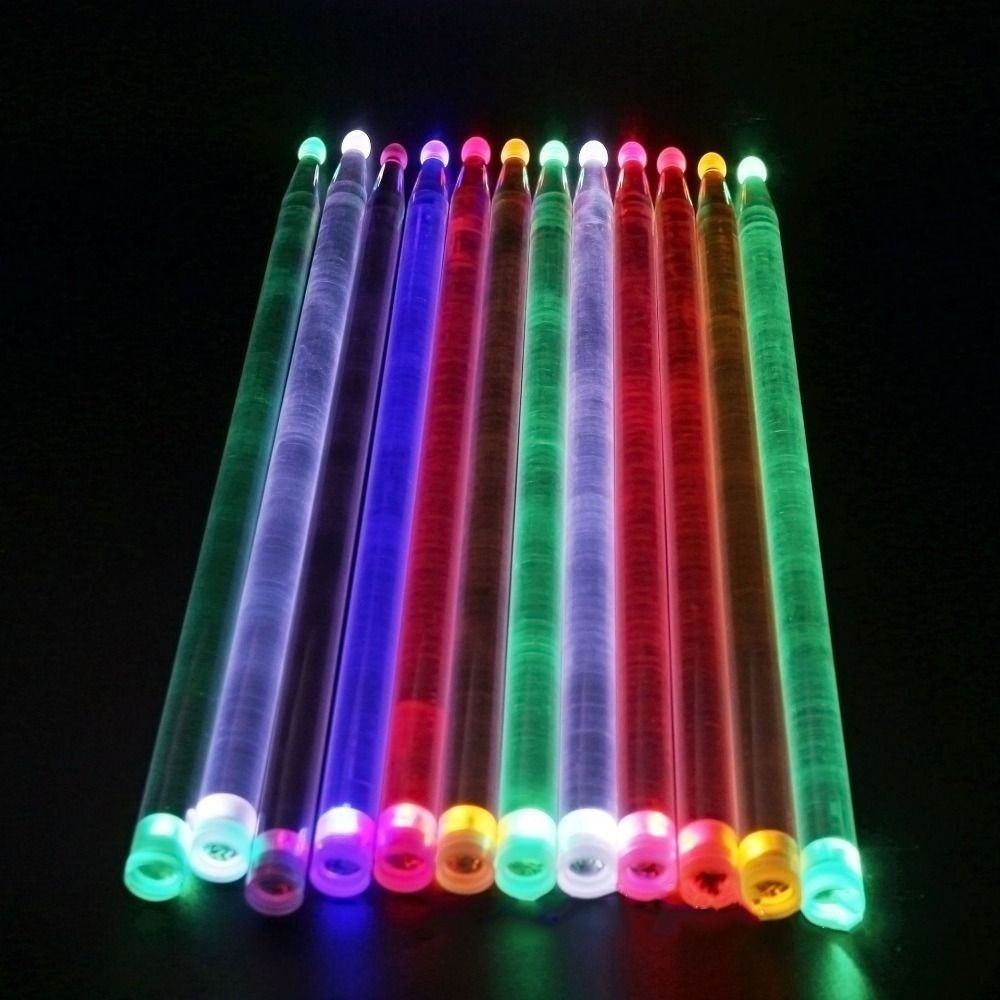 2 Stück bunte 5A leuchtende Tr – Drum Stick 5A Bewertung und Preis