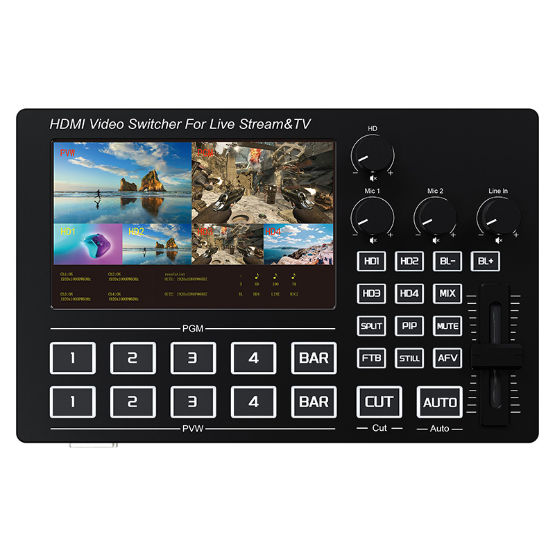 1080P 4-Kanal HDMI Live-Stream – Audio Music Live Bewertung und Preis