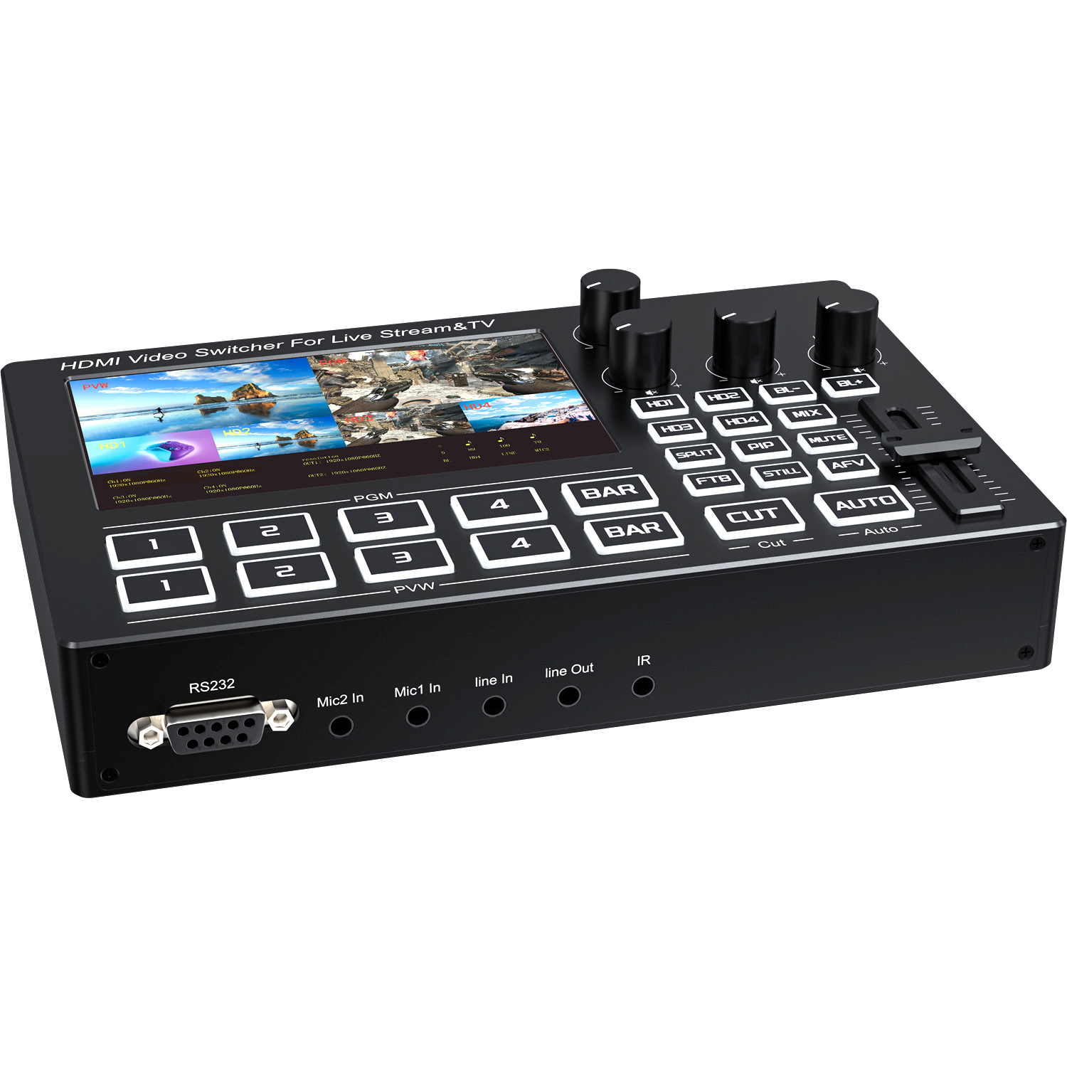 1080P 4-Kanal HDMI Live-Stream – Audio Music Live Bewertung und Preis