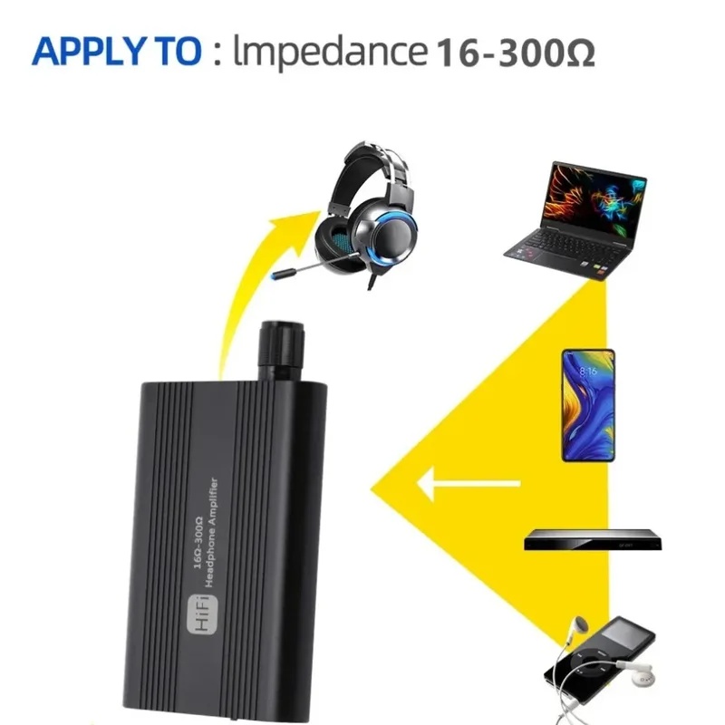 16-300Ω HiFi-Kopfhörerverstärk – Audio Without Music Bewertung und Preis